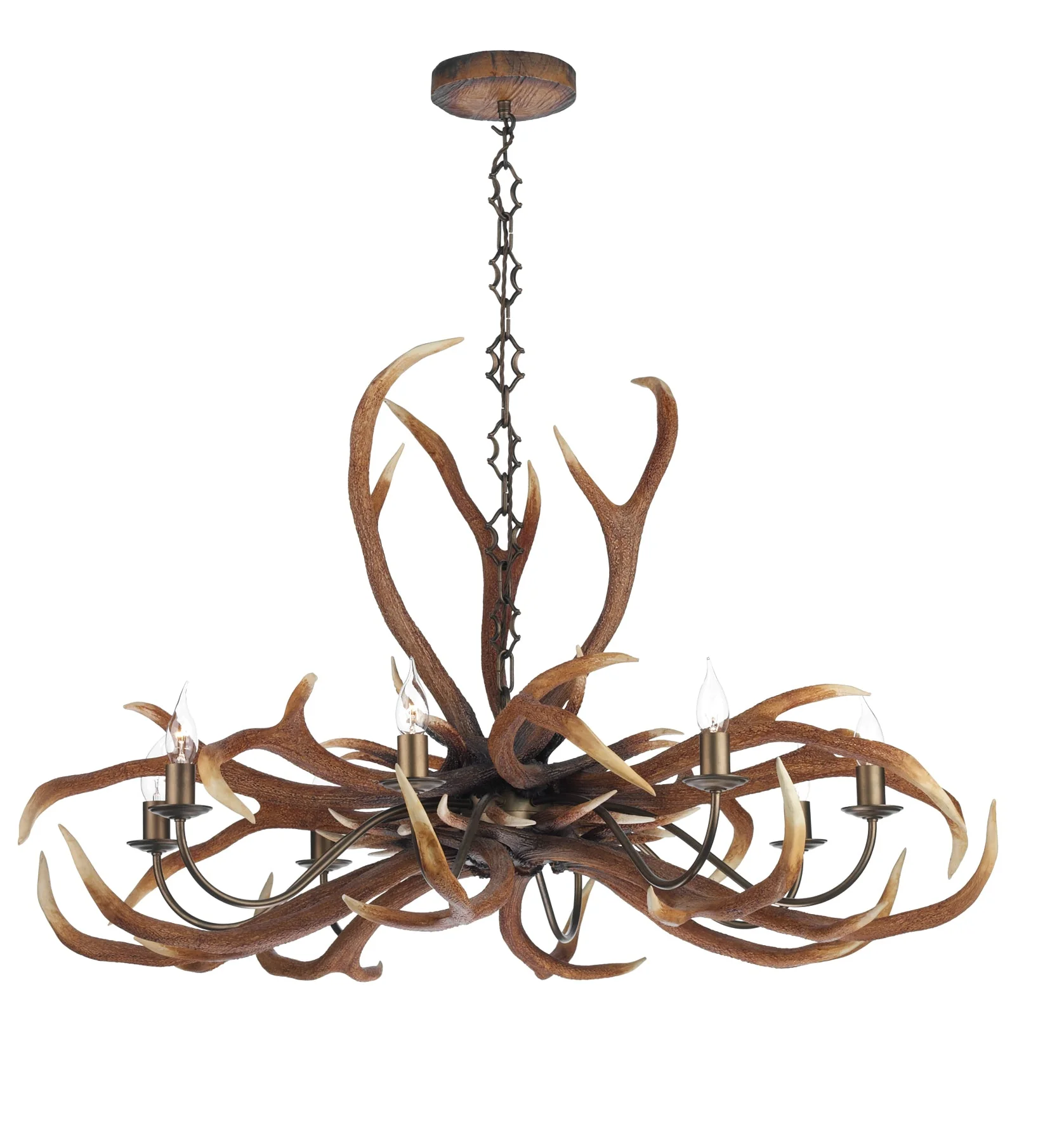 Antler 8/9/17Lt Ceiling Light - Matt Bronze Finish - Image 2