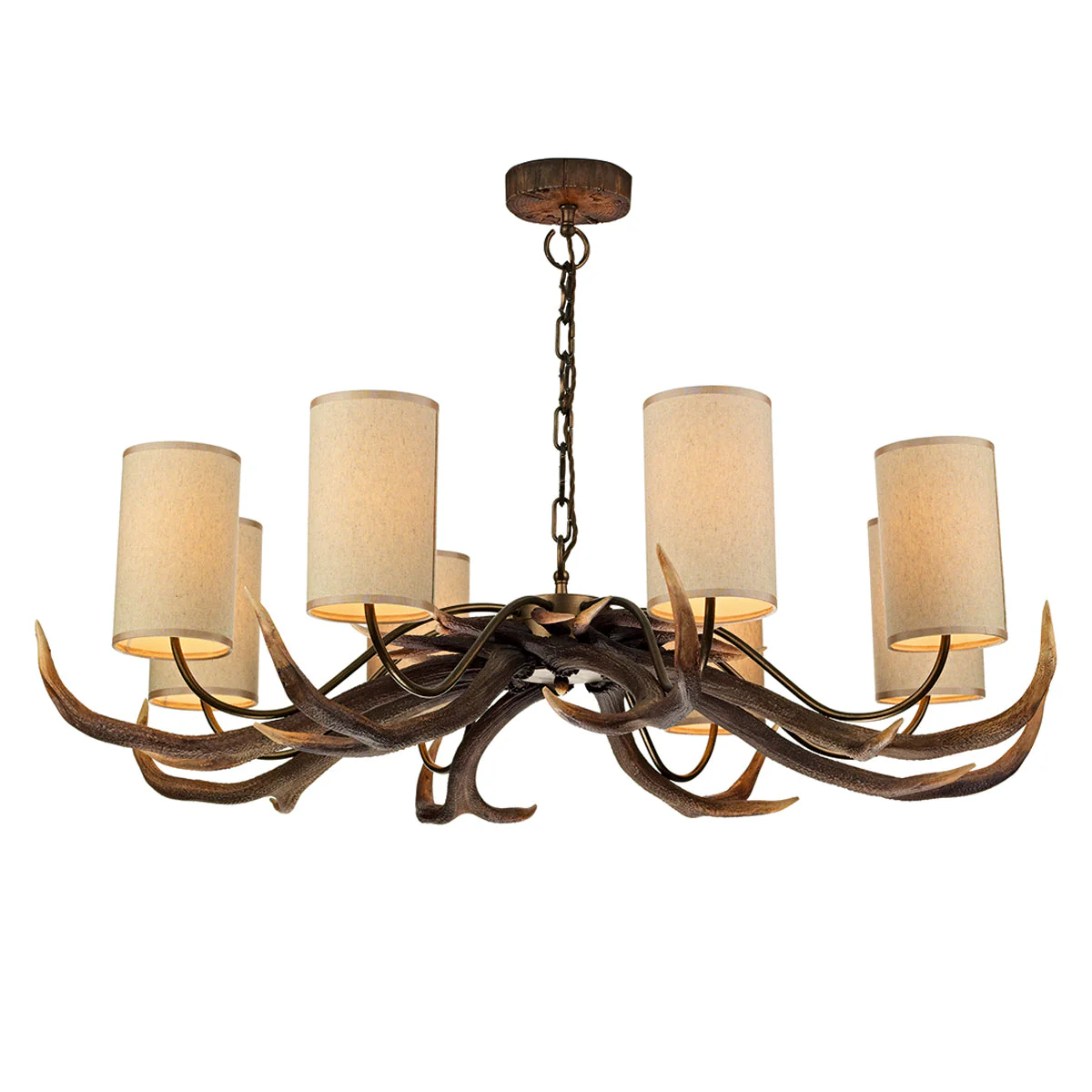 Antler 8/9/17Lt Ceiling Light - Matt Bronze Finish - Image 3