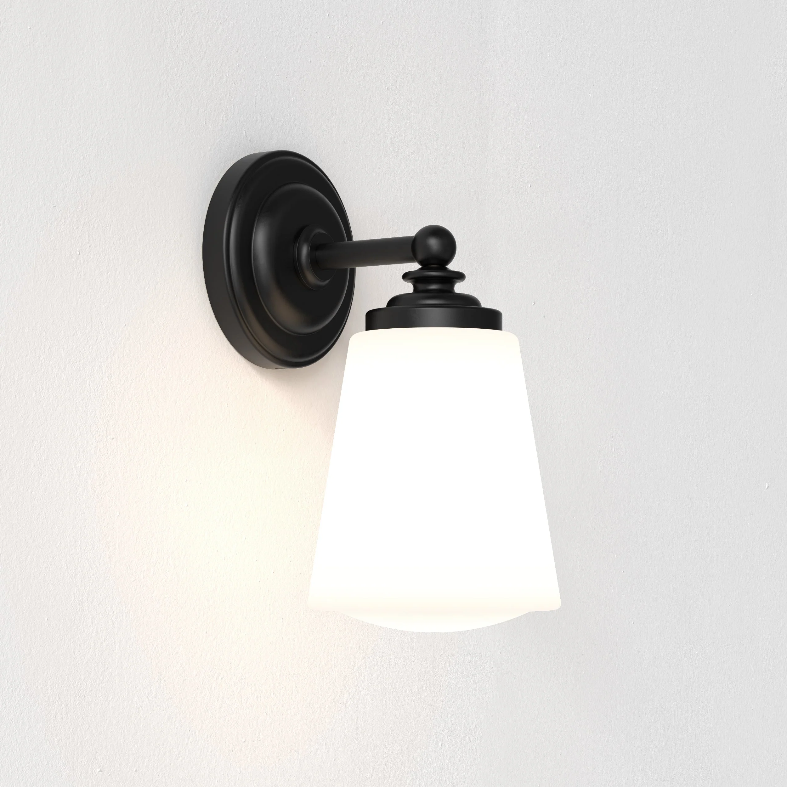 Anton Bathroom Wall Light In Various Finishes E14 IP44 - Image 11