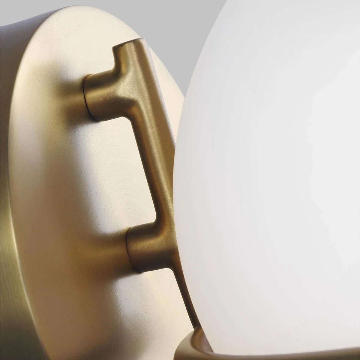 Apollo 1 Light Wall Light - Burnished Brass/Polished Nickel IP20 G9 - Image 3