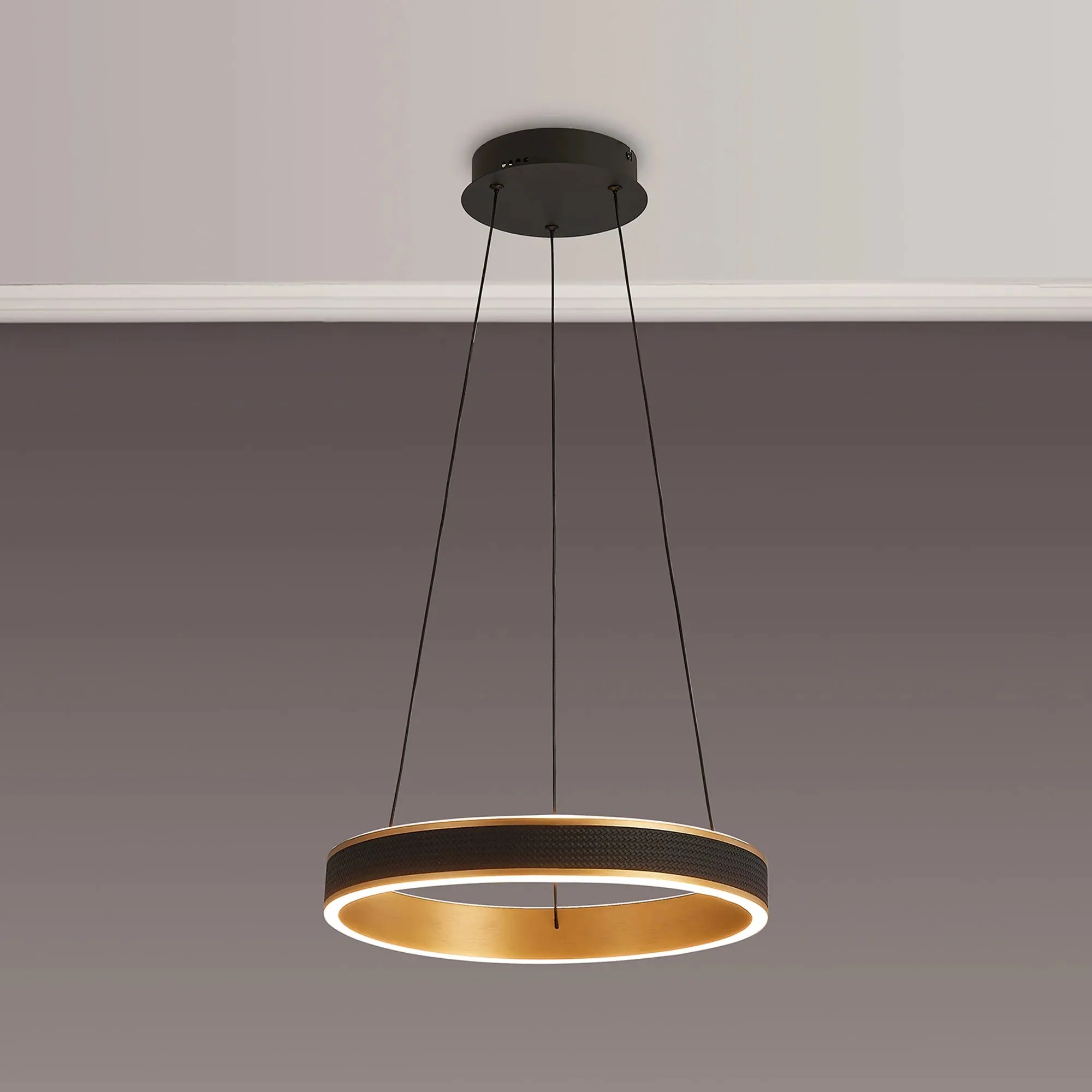 Aprica Round Hanging LED Ceiling Lights - Various Sizes - Image 7