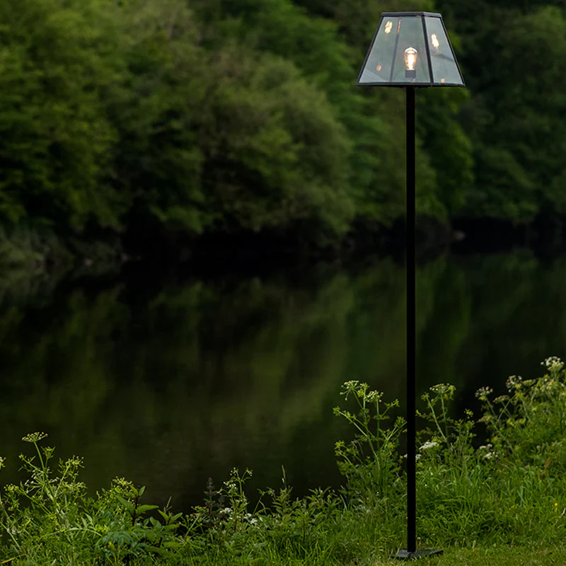 Apsley 1Lt 1.8/2.7m Lamp Post - Galvanised Steel - Image 11