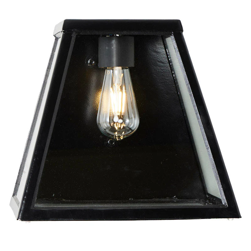 Apsley 1Lt Outdoor Bulkhead - Galvanised Steel - Image 8