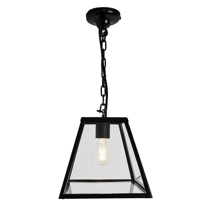 Apsley Contemporary 1Lt Outdoor Lantern - Galvanised Steel - Image 6