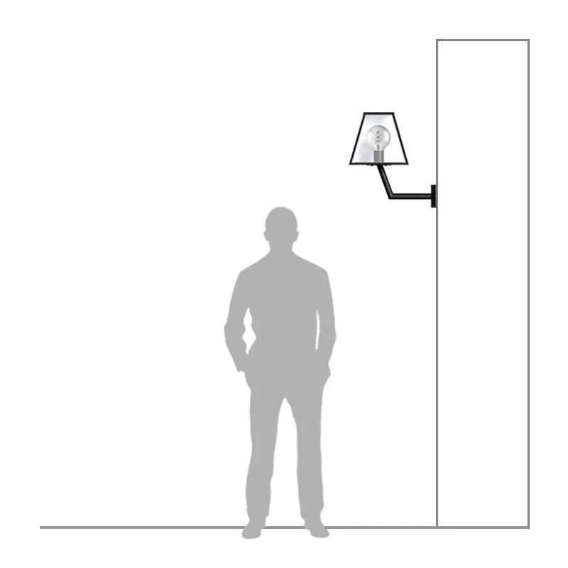 Apsley 1Lt Outdoor Light - Galvanised Steel - Image 12