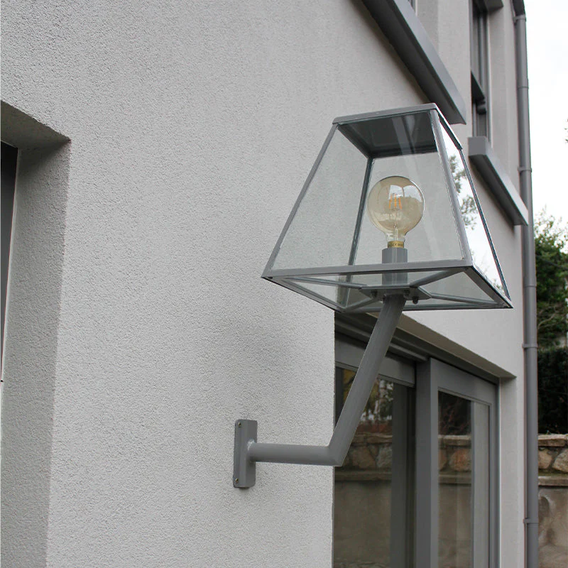 Apsley 1Lt Outdoor Light - Galvanised Steel - Image 13