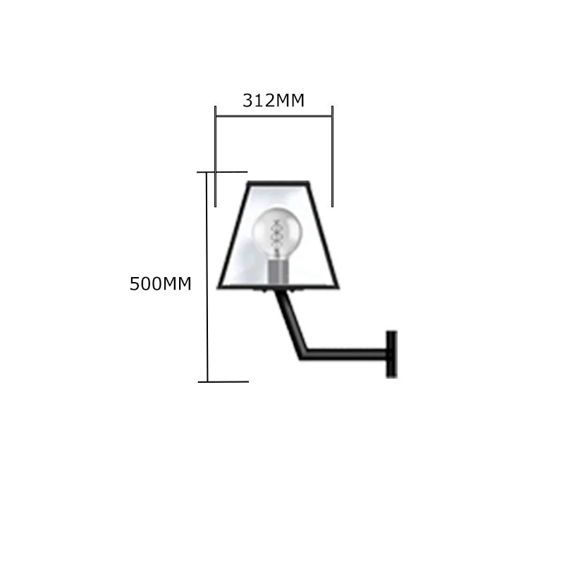 Apsley 1Lt Outdoor Light - Galvanised Steel - Image 14