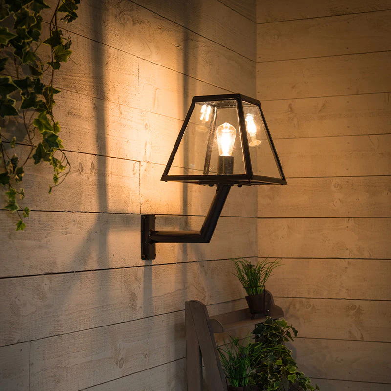 Apsley 1Lt Outdoor Light - Galvanised Steel - Image 19