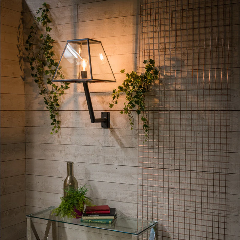 Apsley 1Lt Outdoor Light - Galvanised Steel - Image 7