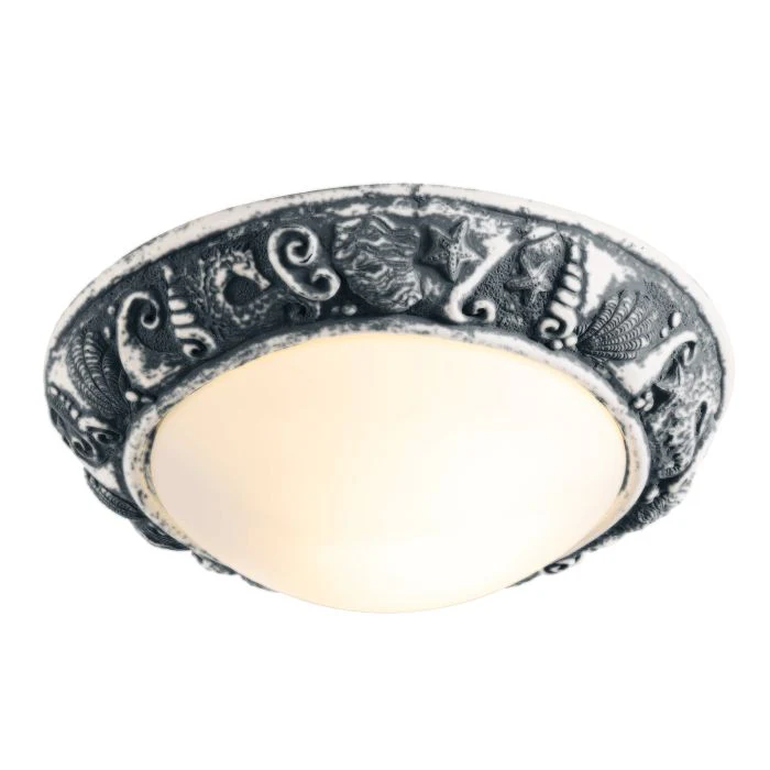 Aquatic Bathroom Bespoke Ceiling Light Black IP44- Various Finishes - Image 13