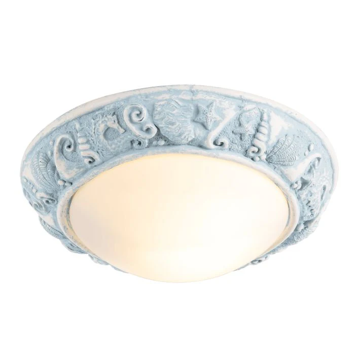 Aquatic Bathroom Bespoke Ceiling Light Black IP44- Various Finishes - Image 3