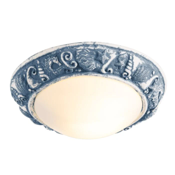 Aquatic Bathroom Bespoke Ceiling Light Black IP44- Various Finishes - Image 4