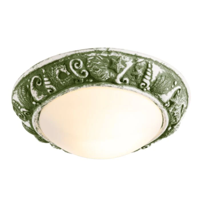 Aquatic Bathroom Bespoke Ceiling Light Black IP44- Various Finishes - Image 8