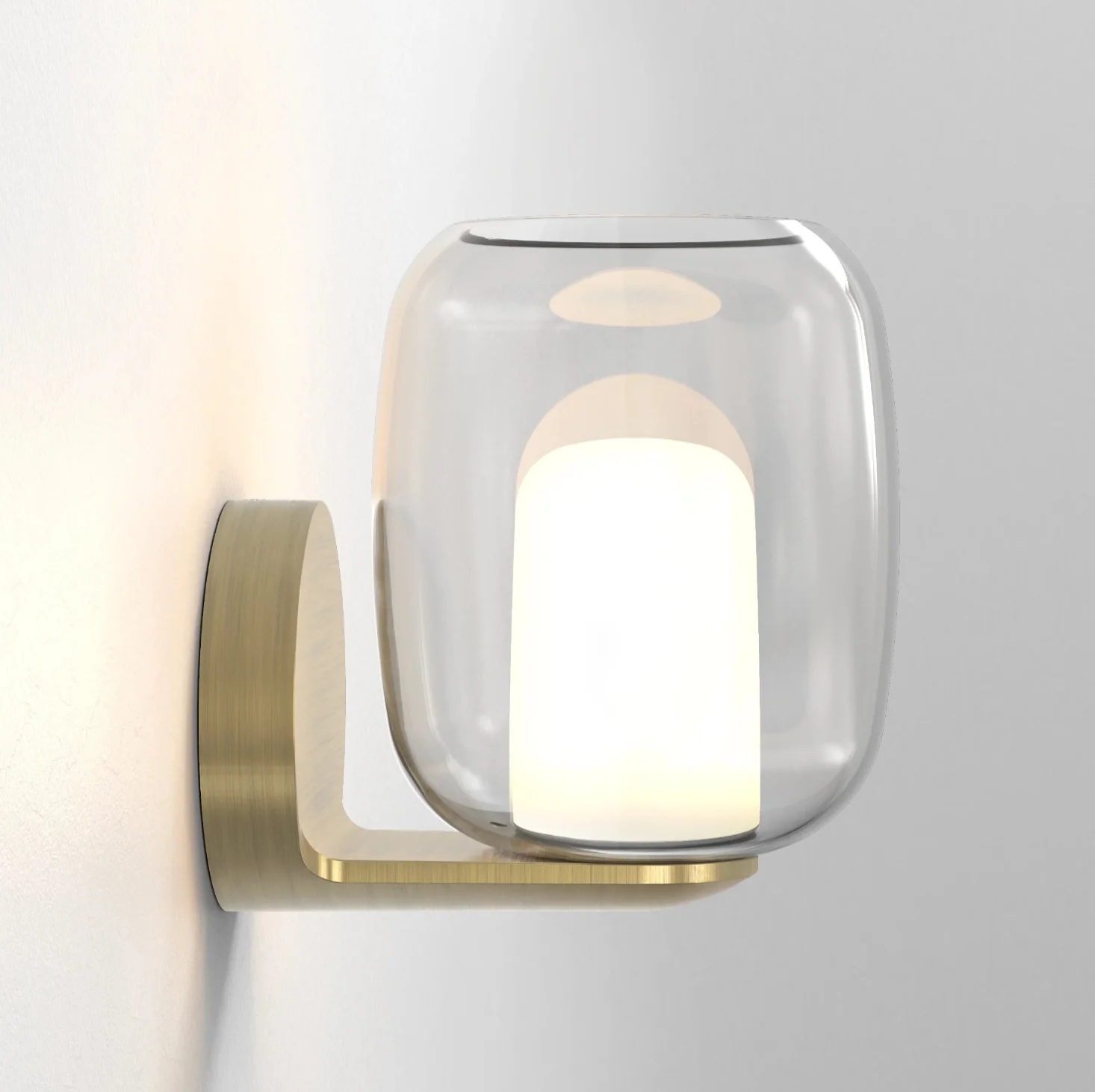 Aquina Bathroom Wall Light IP44 - Various Colours - Image 9