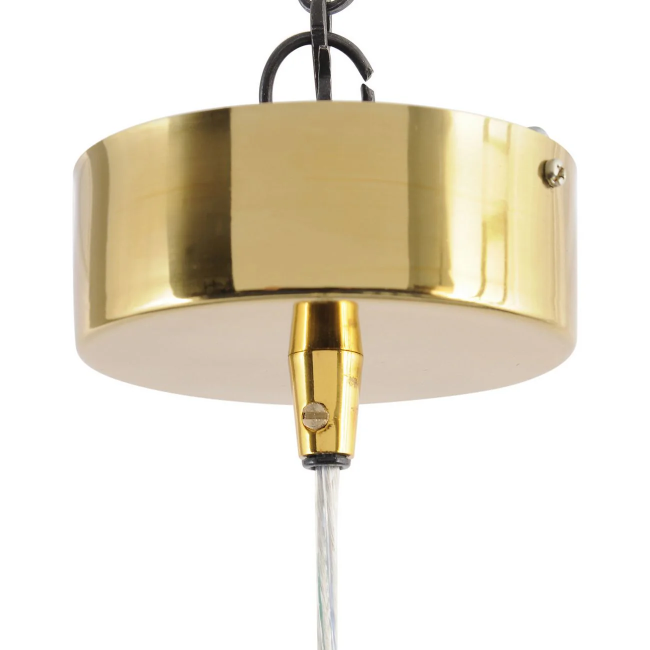 Ara Set Of 3 Ring Hanging Lights - Silver/Gold Finish - Image 8