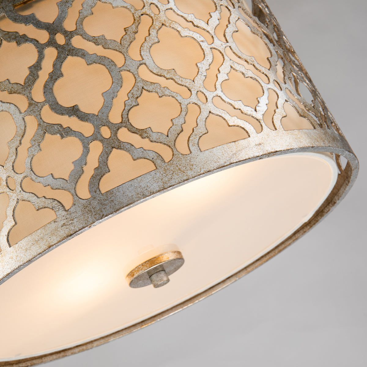 Arabella 2/3L Pendant Ceiling Light - Distressed Gold Finish - Image 4
