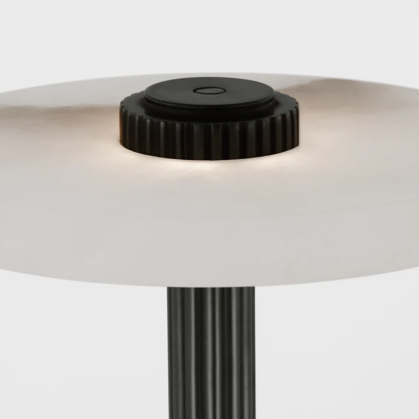 Aran 9" Rechargeable Accent Lamp- Various Finishes - Image 4