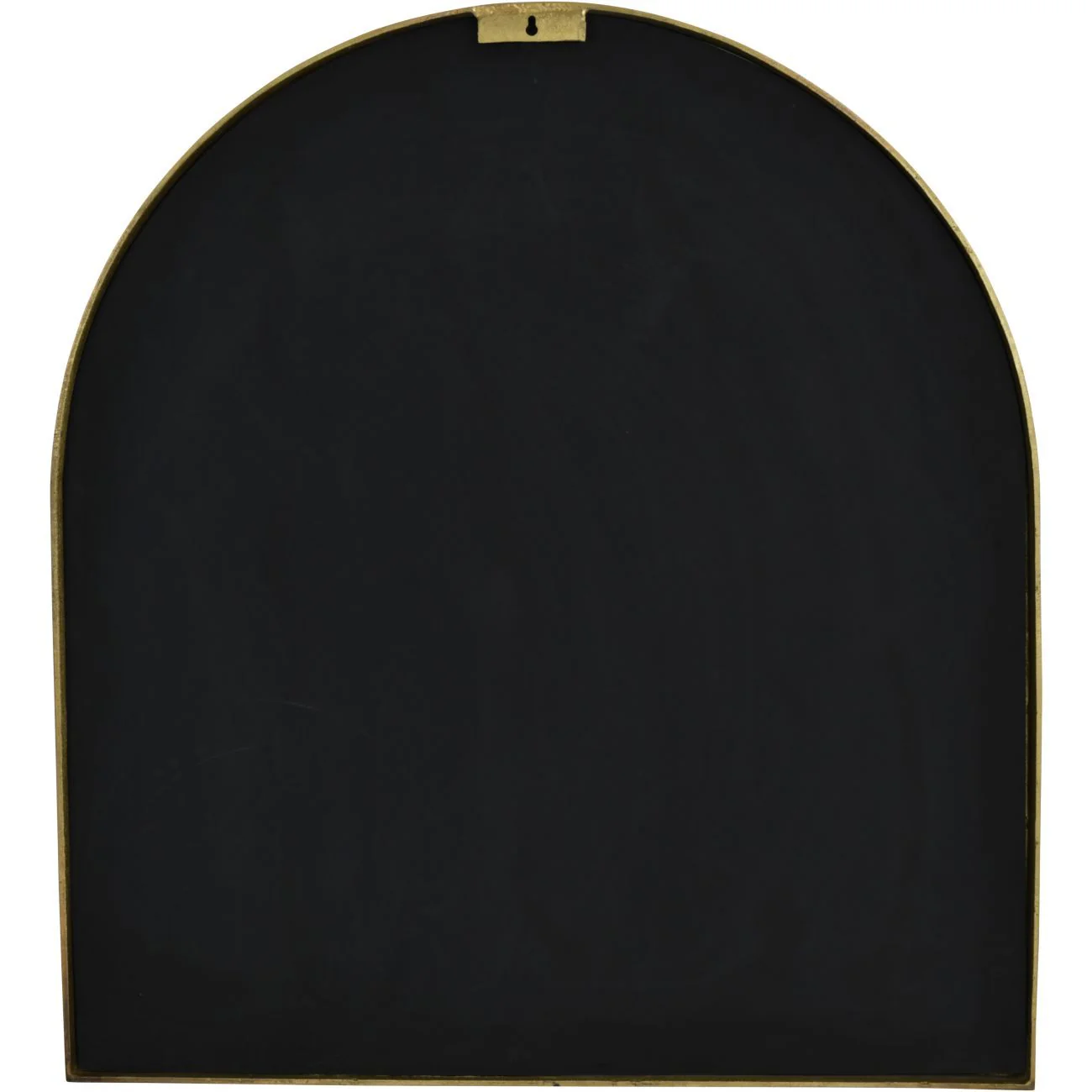 Arched Window Large Mirror in Brass Finish - Image 3