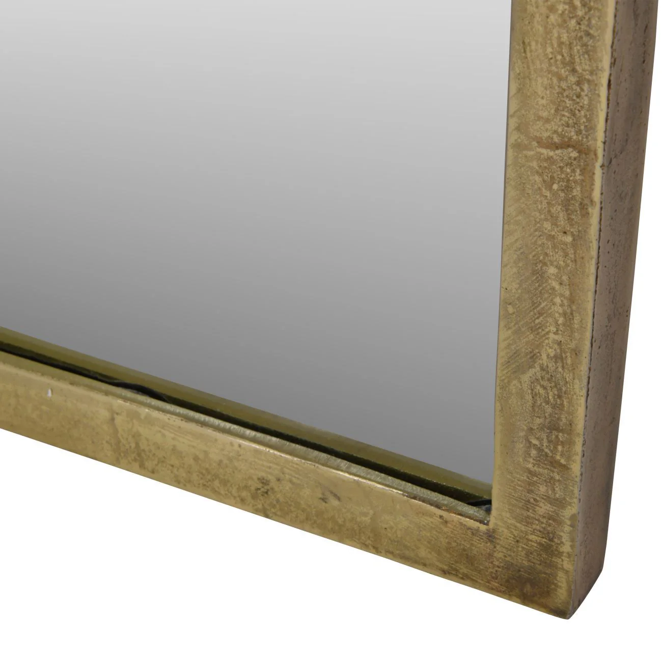 Arched Window Large Mirror in Brass Finish - Image 5