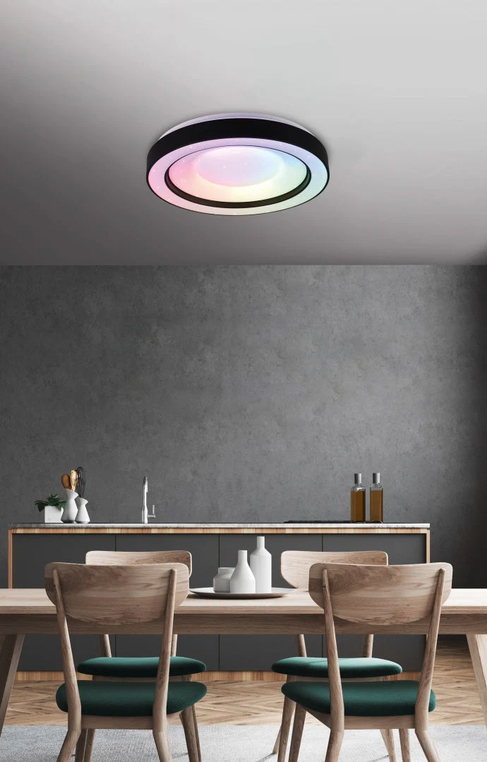 Arco RGBW LED Flush Ceiling Light - Image 10