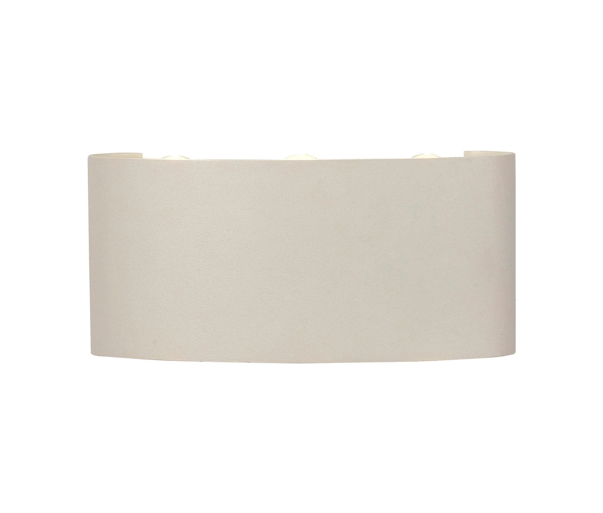 Arcs Wall Lamp, Small/Medium 8W LED, 3000K, 830lm, IP54, Sand White, Anthracite - Image 2