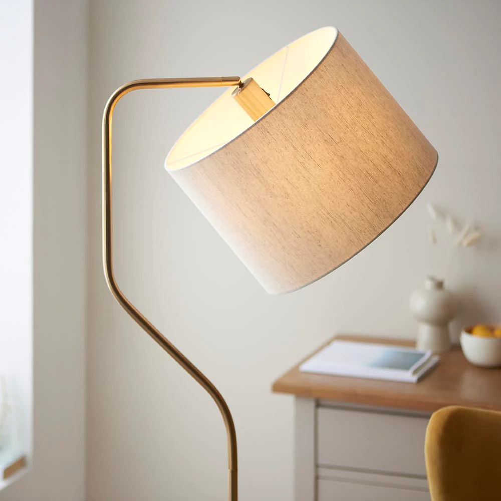 Arcturus Floor Lamp - Brass Finish E27 - Image 5