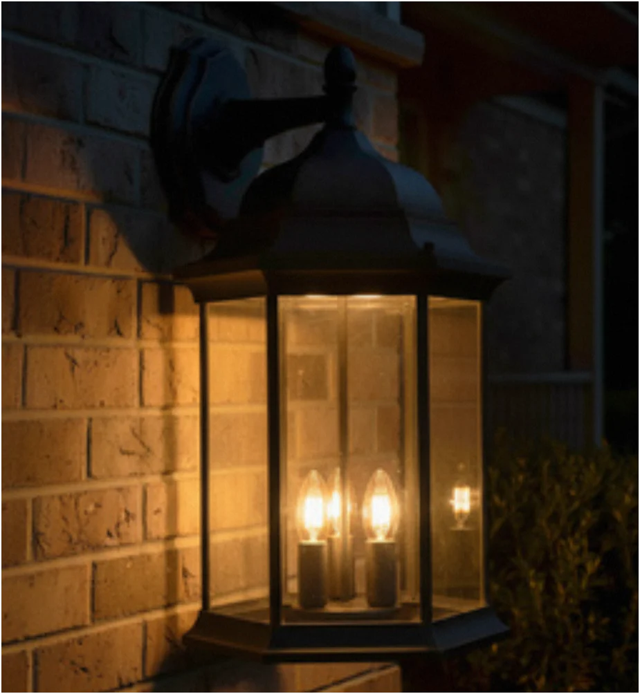 Ardley 6 Panel Lantern Antique Bronze - Image 4