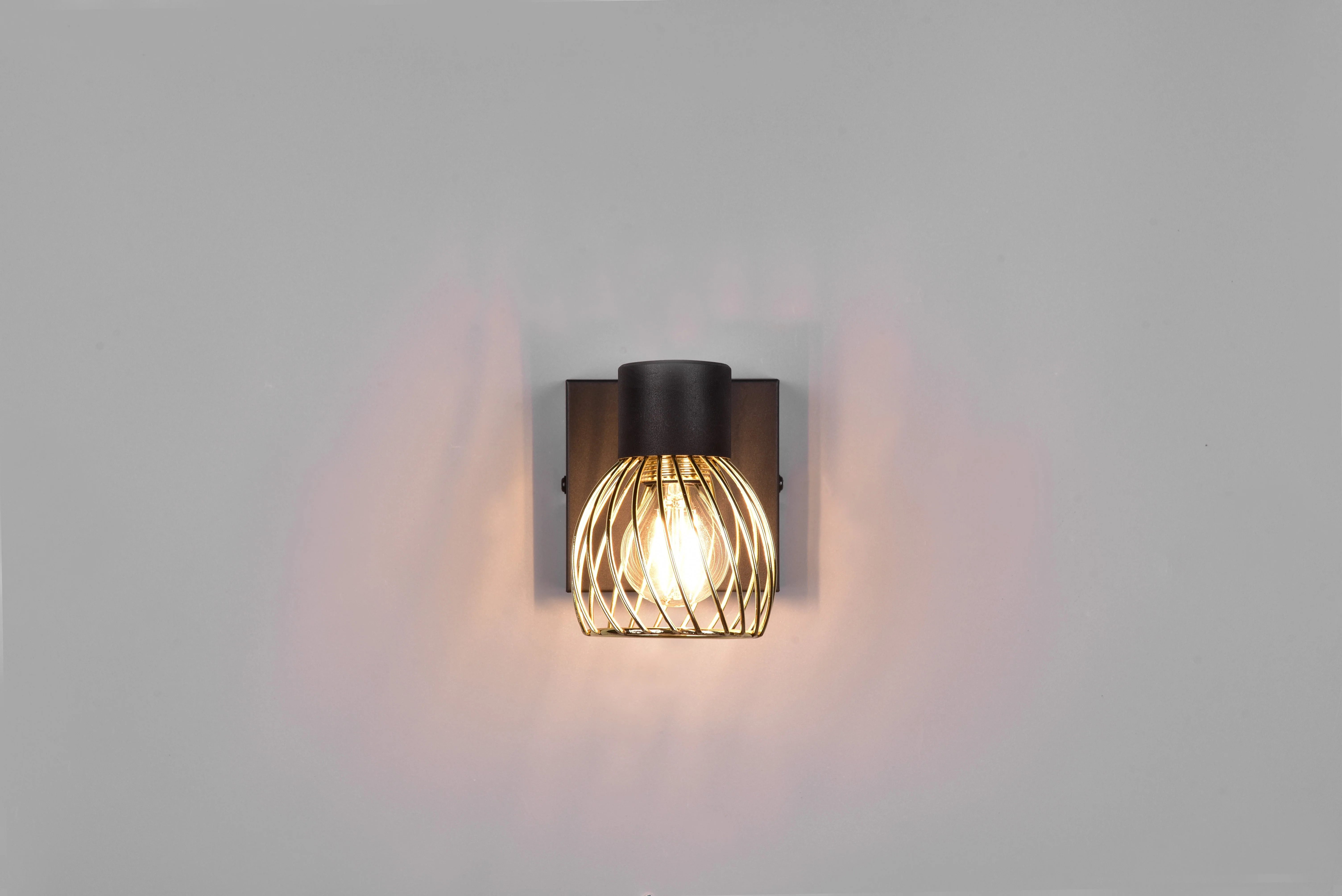 Ardon Wall/Ceiling Spotlight - Black & Gold - Image 5