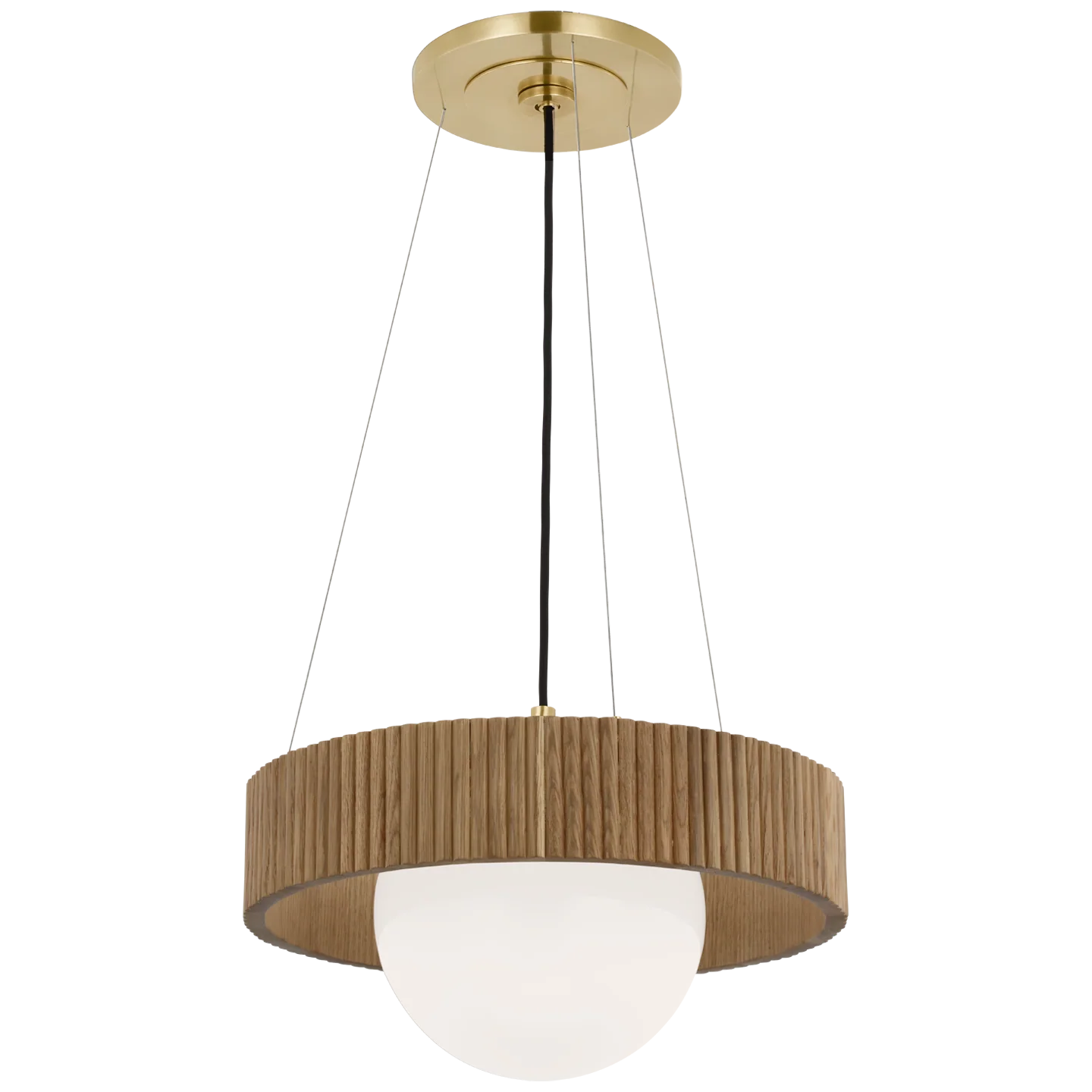 Arena 18"/42" Ring and Globe Chandelier - Image 2