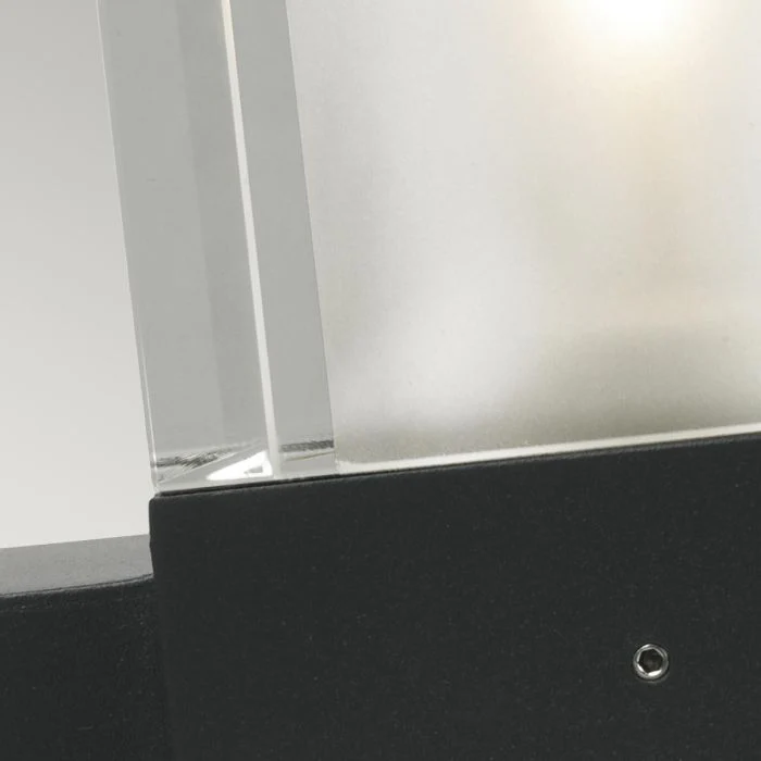 Arendal 1 Light Wall Light - Black - Image 4