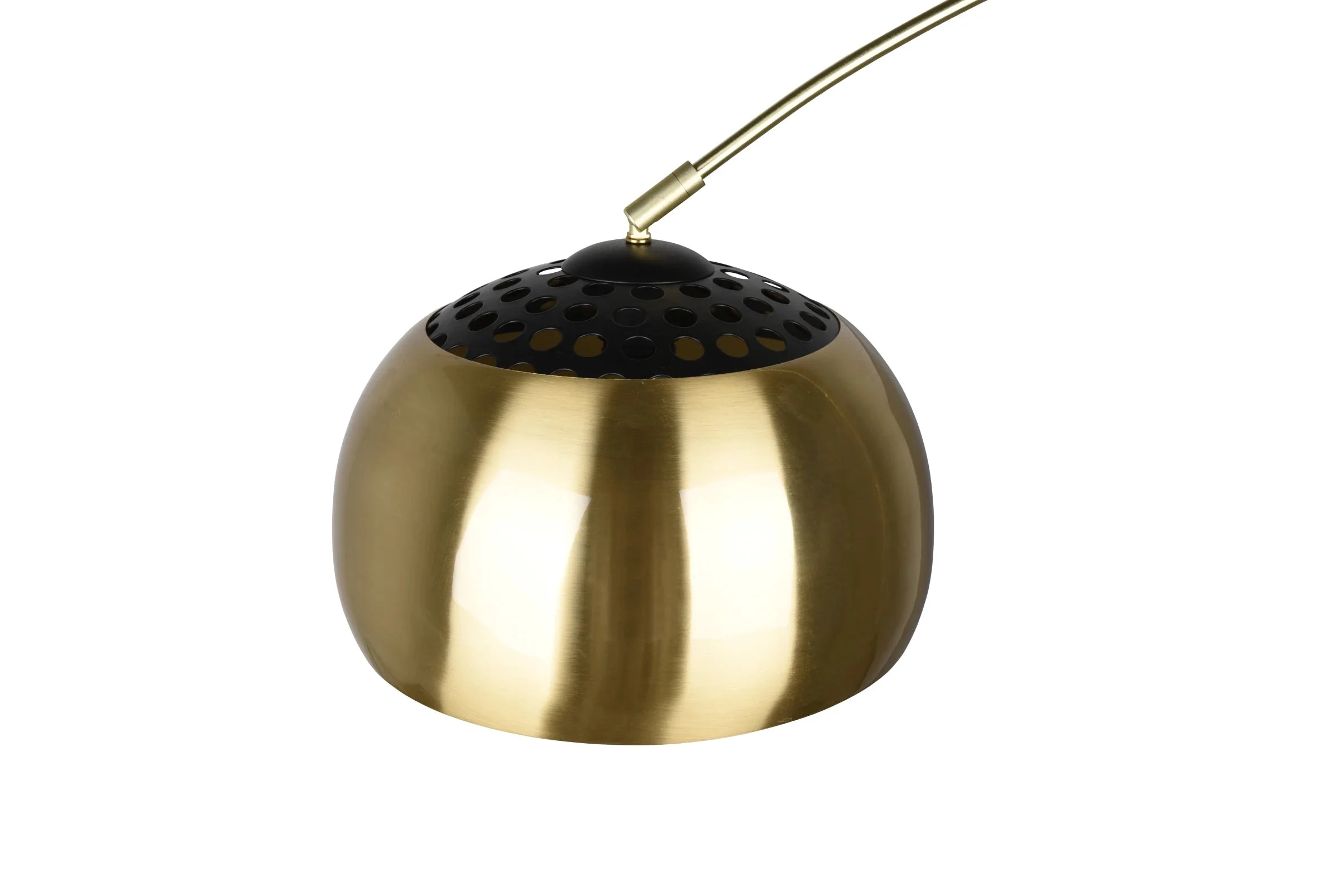 Argentina Arc Floor Lamp - Brass/Nickel - Image 3
