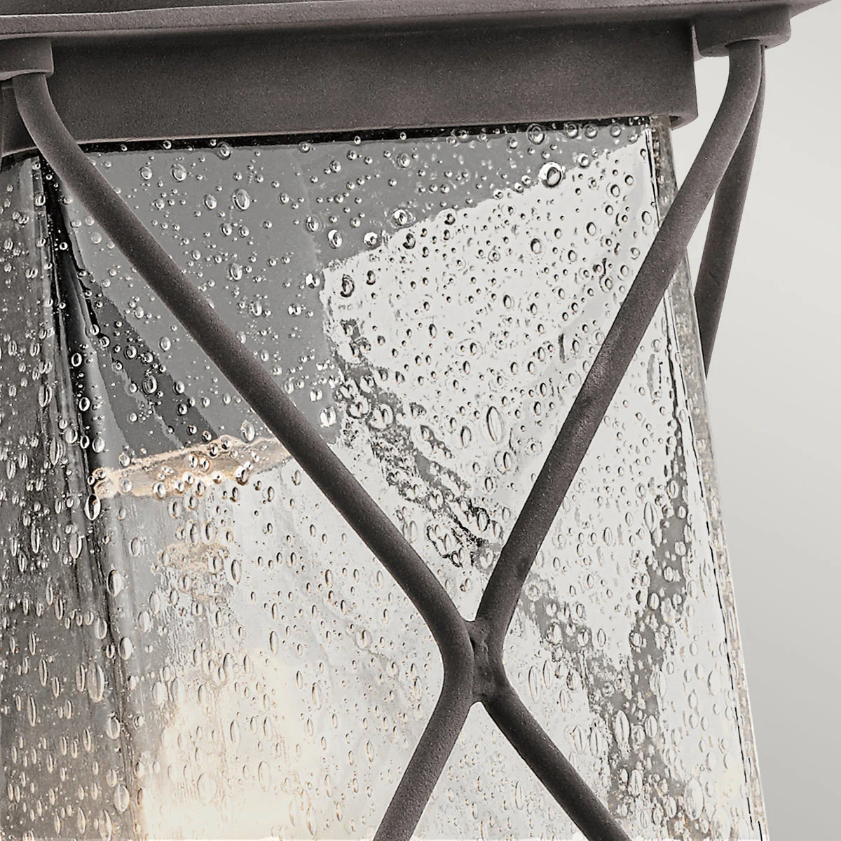 Argyle Small/Medium Wall Lantern - Weathered Zinc Finish - Image 3