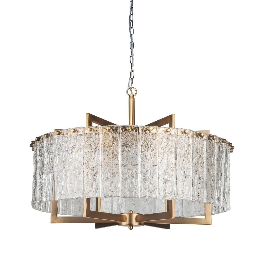 Ariana 6 Lt Ceiling Light - Bronze/ Chrome/ Black Finishes - Image 4