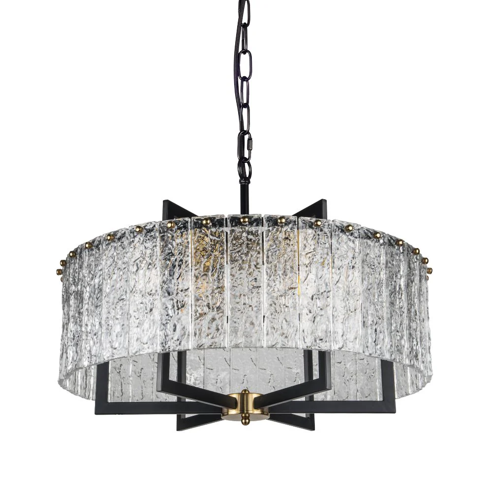 Ariana 6 Lt Ceiling Light - Bronze/ Chrome/ Black Finishes - Image 7