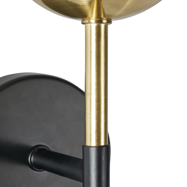Arles 1LT Bathroom Wall Light IP44, Satin Brass - Promotional Offer - Image 2