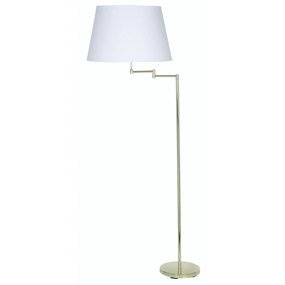 Armada Double Swing Arm Floor Lamp - Various Finishes - Image 3