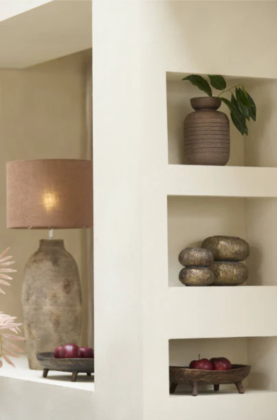 ARPINO Vase Deco - Ceramics Matt Dark Brown - Image 4