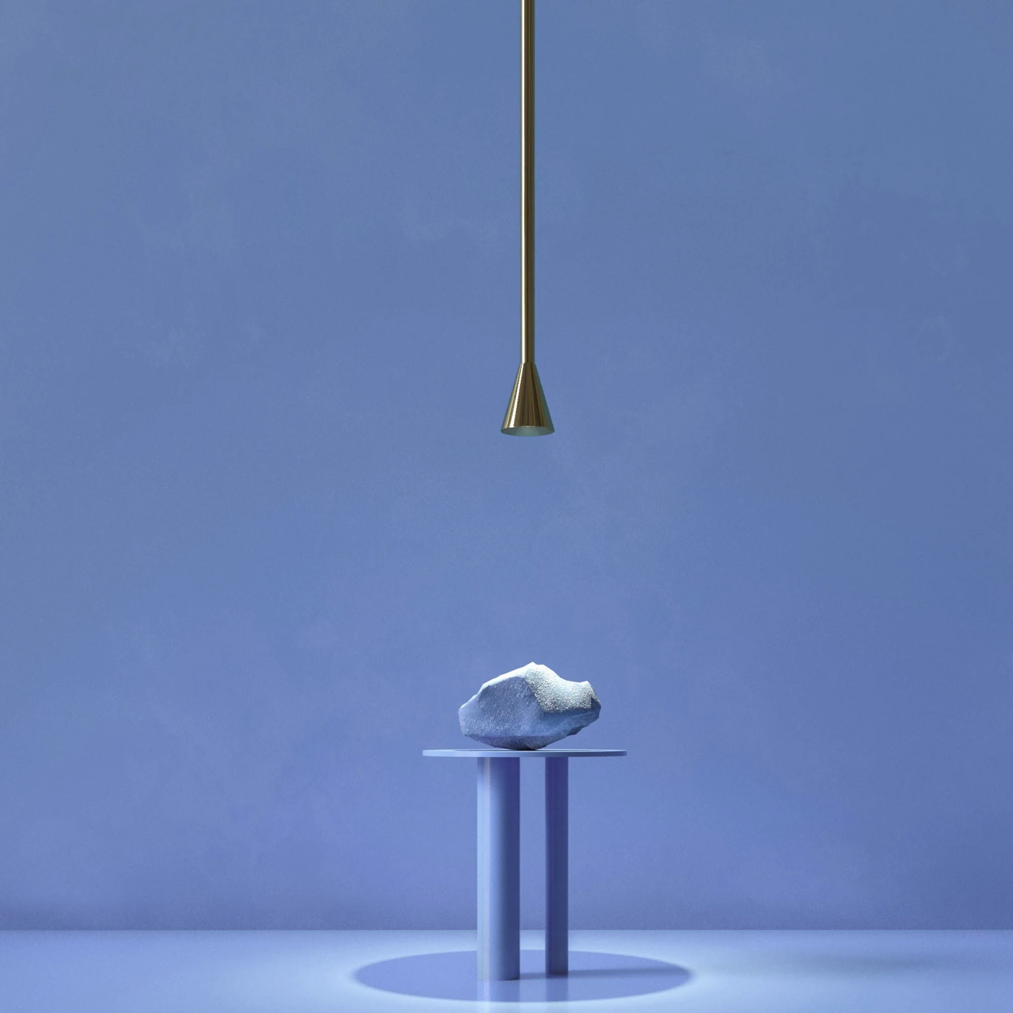 Arrow Single Pendant Light - White / Gold / Black - Image 5