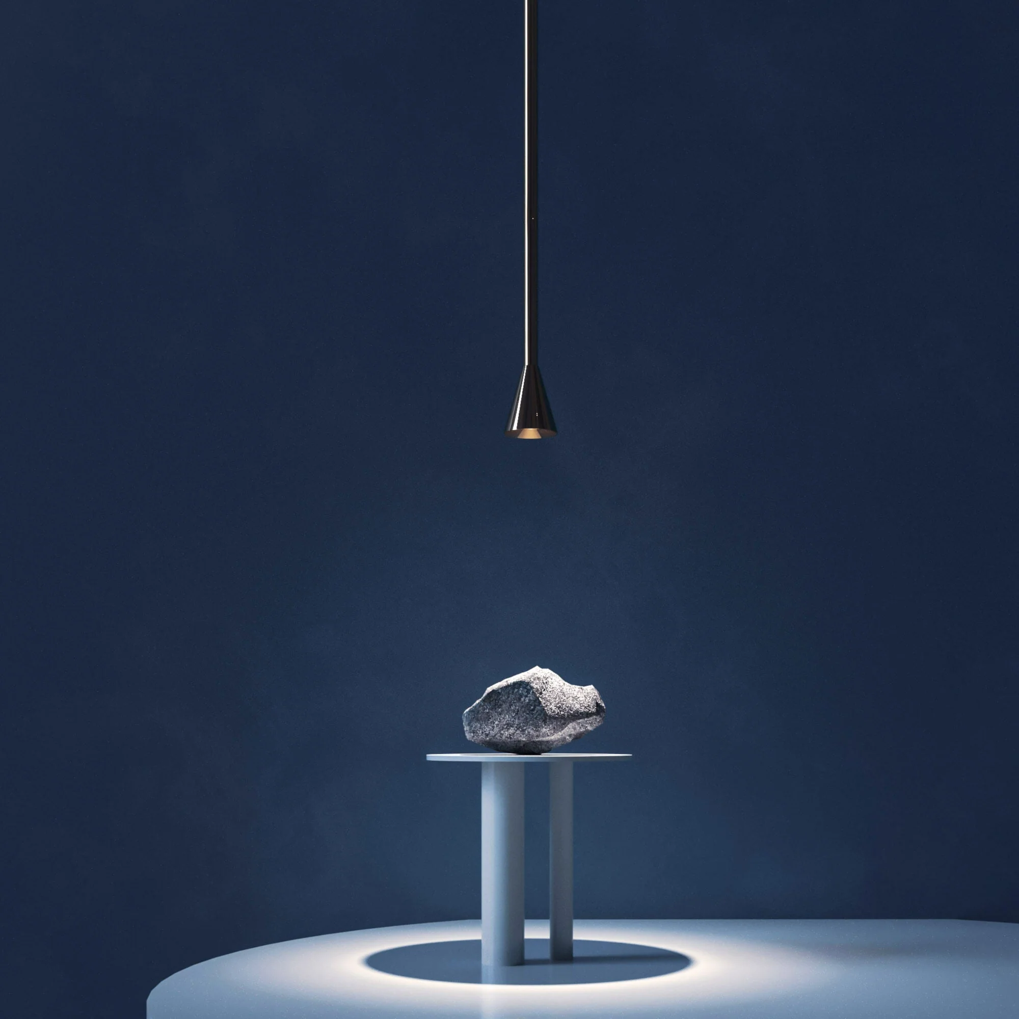 Arrow Single Pendant Light - White / Gold / Black - Image 7