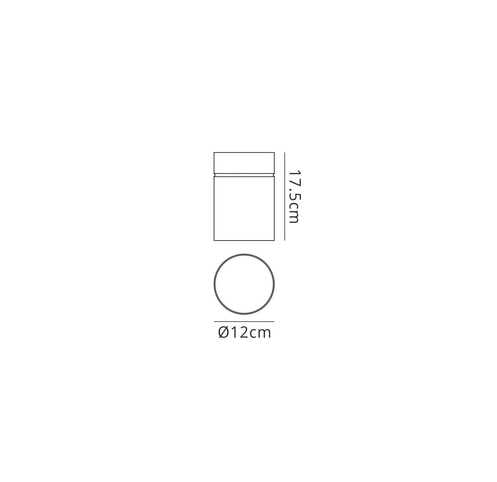 Aruba 1Lt Small/Large Flush Spotlight E27 - White/Silver - Image 2