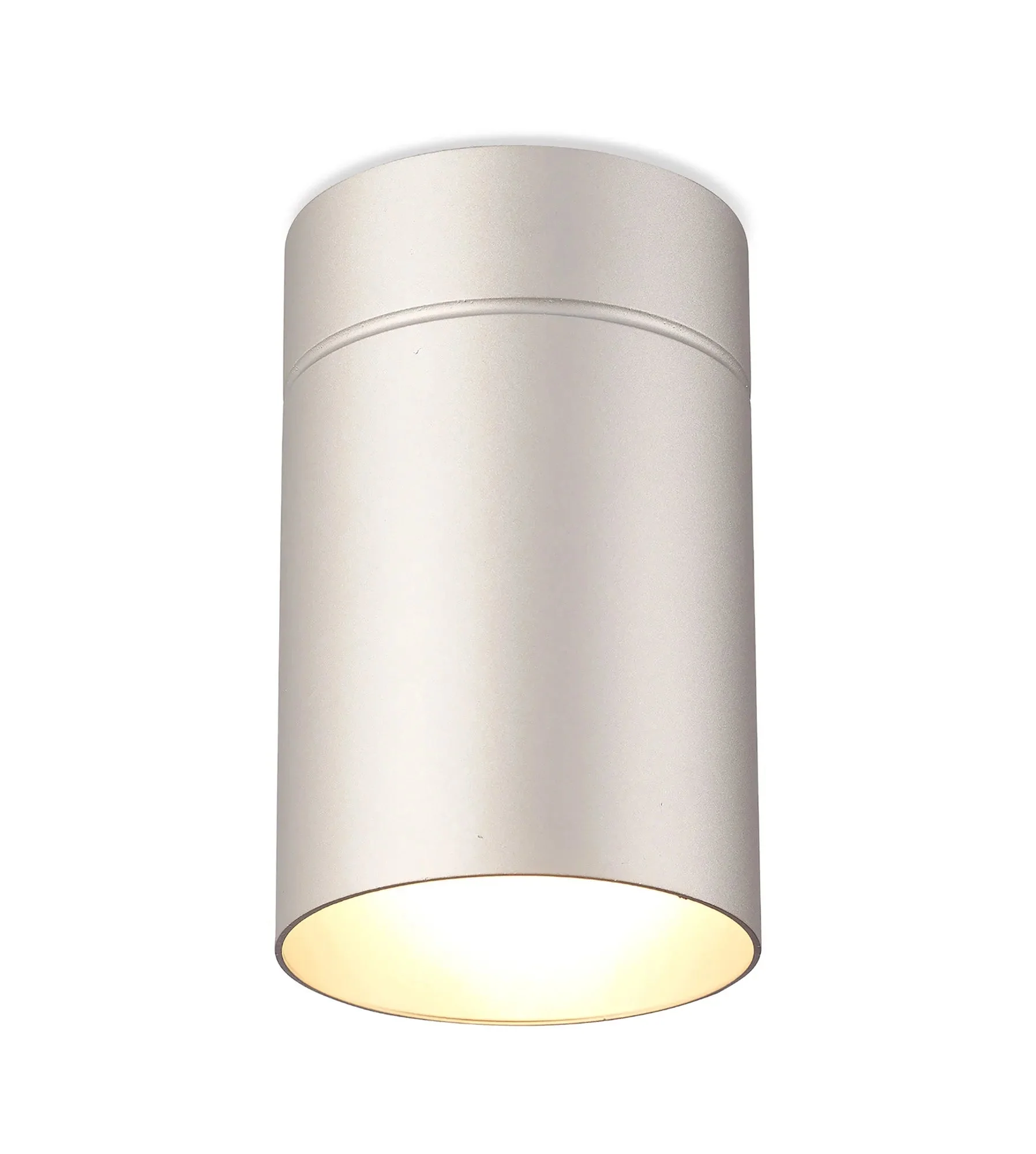Aruba 1Lt Small/Large Flush Spotlight E27 - White/Silver - Image 5