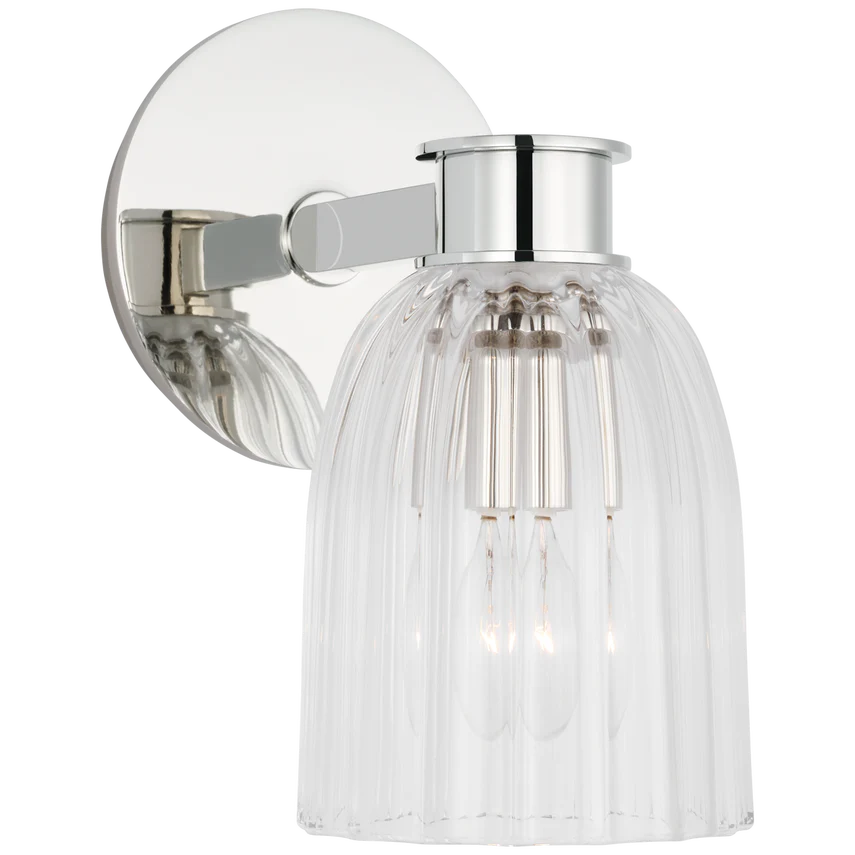 Asalea 1/2/3Lt Bathroom Sconce - Brass/Nickel - Image 2