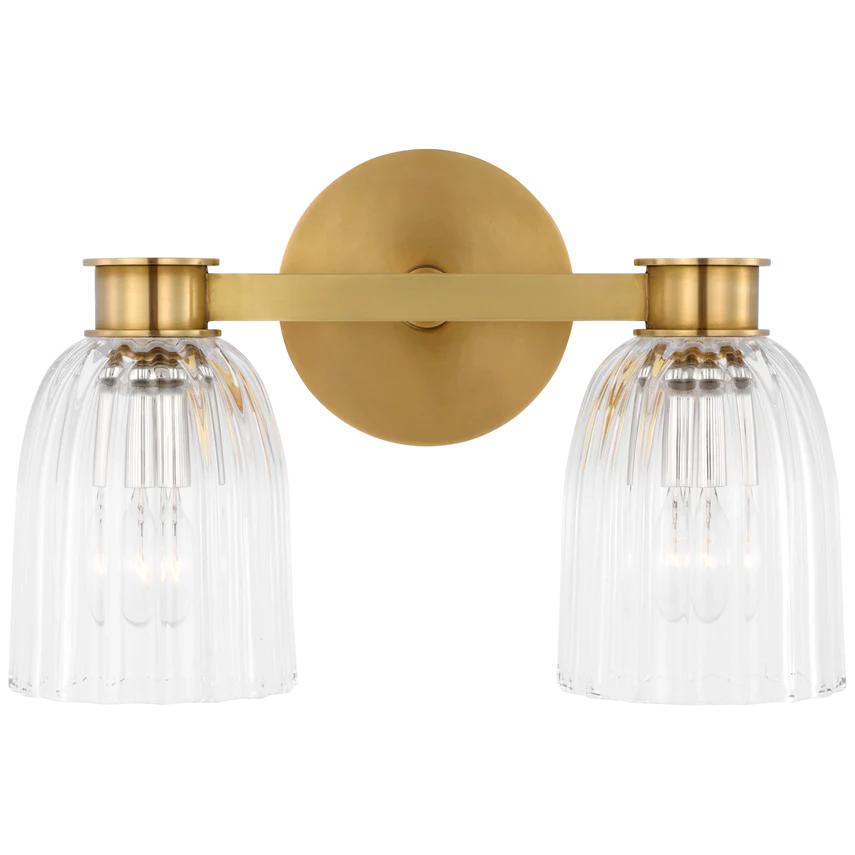 Asalea 1/2/3Lt Bathroom Sconce - Brass/Nickel - Image 3
