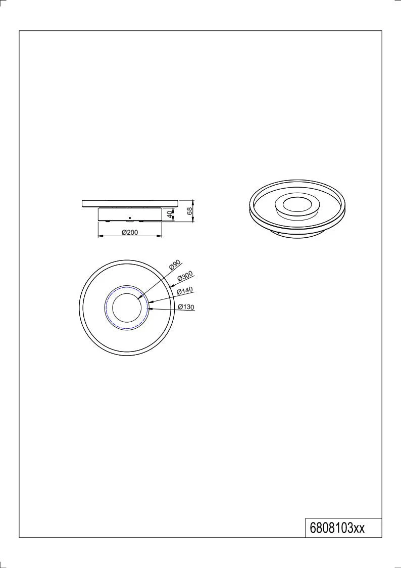 Ascari 28/35W  LED Flush Light  - Various Colors - Image 7
