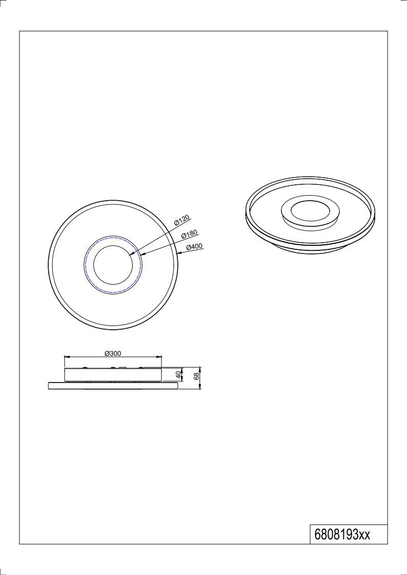 Ascari 28/35W  LED Flush Light  - Various Colors - Image 8