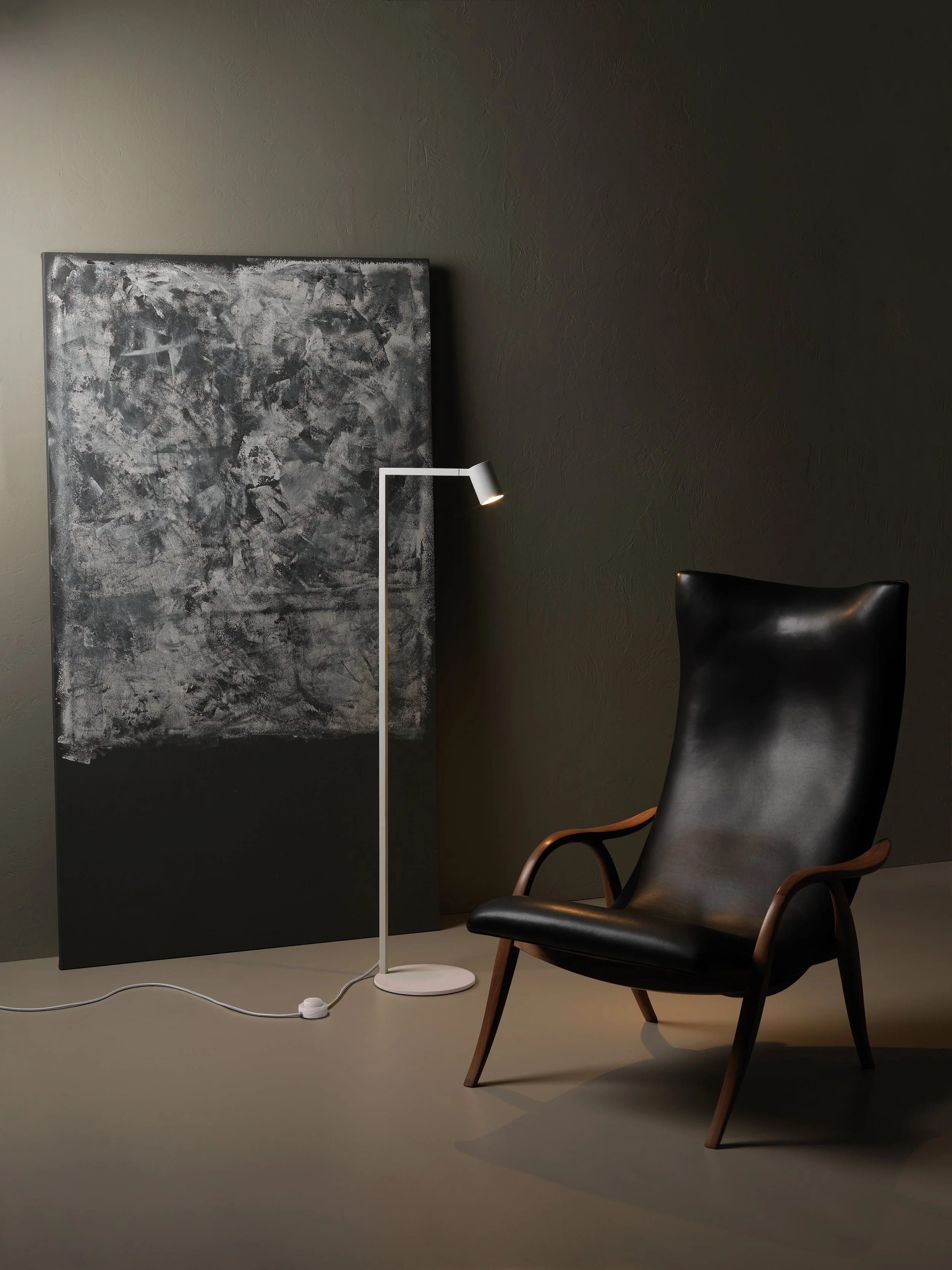Ascoli Floor Indoor Floor Lamp in Bronze/Matt Black/Matt White GU10 IP20 - Image 14