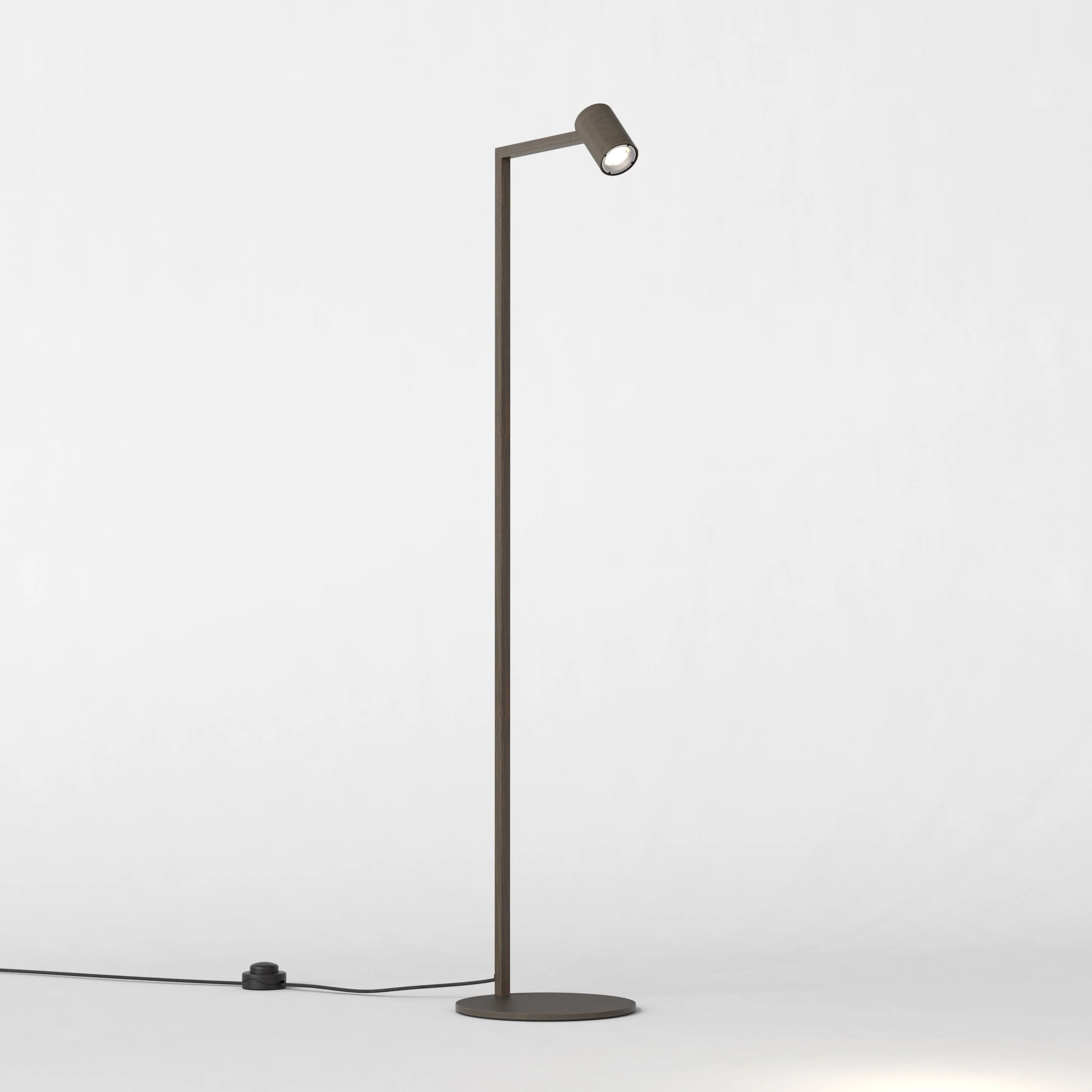 Ascoli Floor Indoor Floor Lamp in Bronze/Matt Black/Matt White GU10 IP20 - Image 3