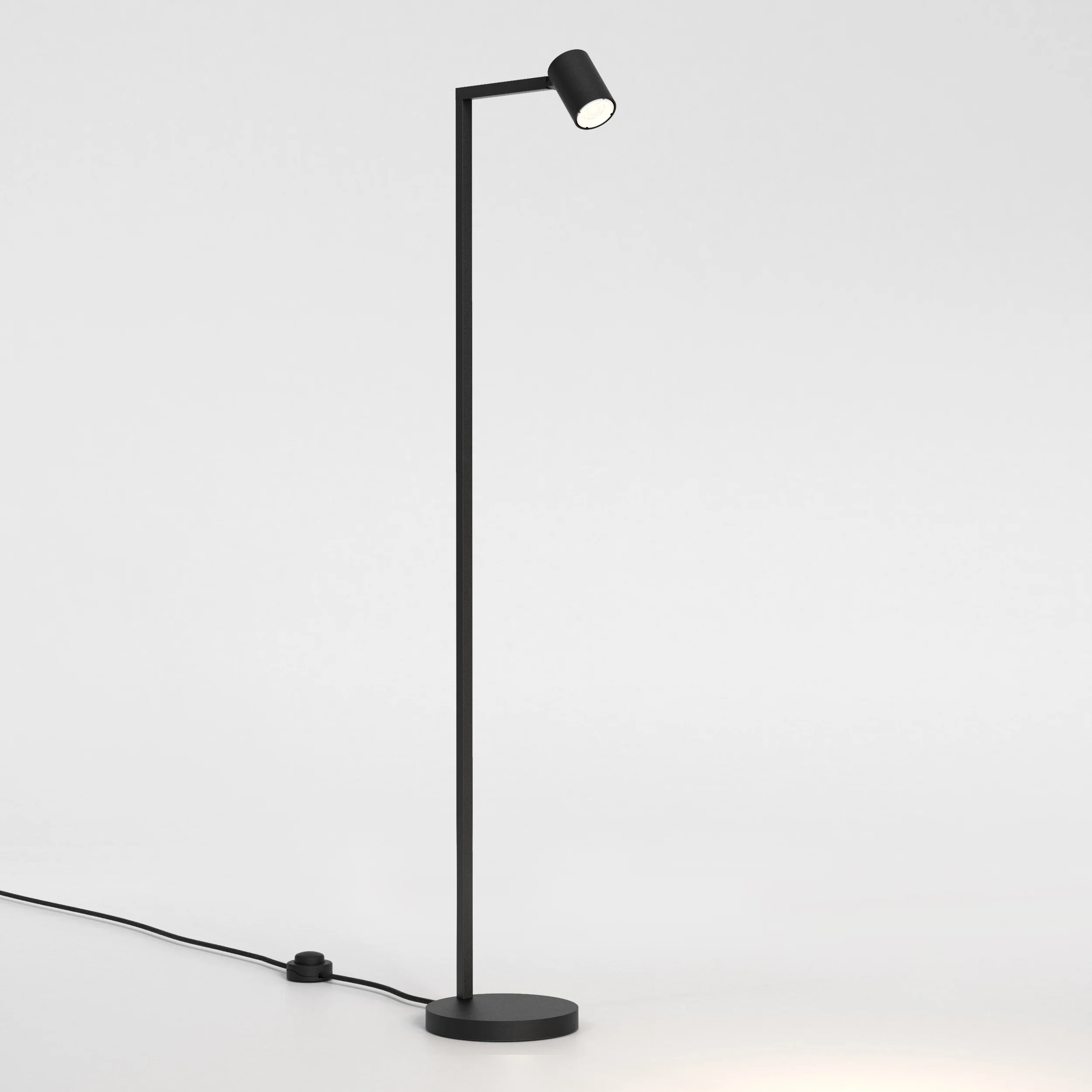 Ascoli Floor Lamp- Black/ White - Image 5
