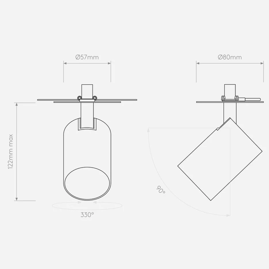Ascoli Recessed Spotlight - Various Finishes - Image 5