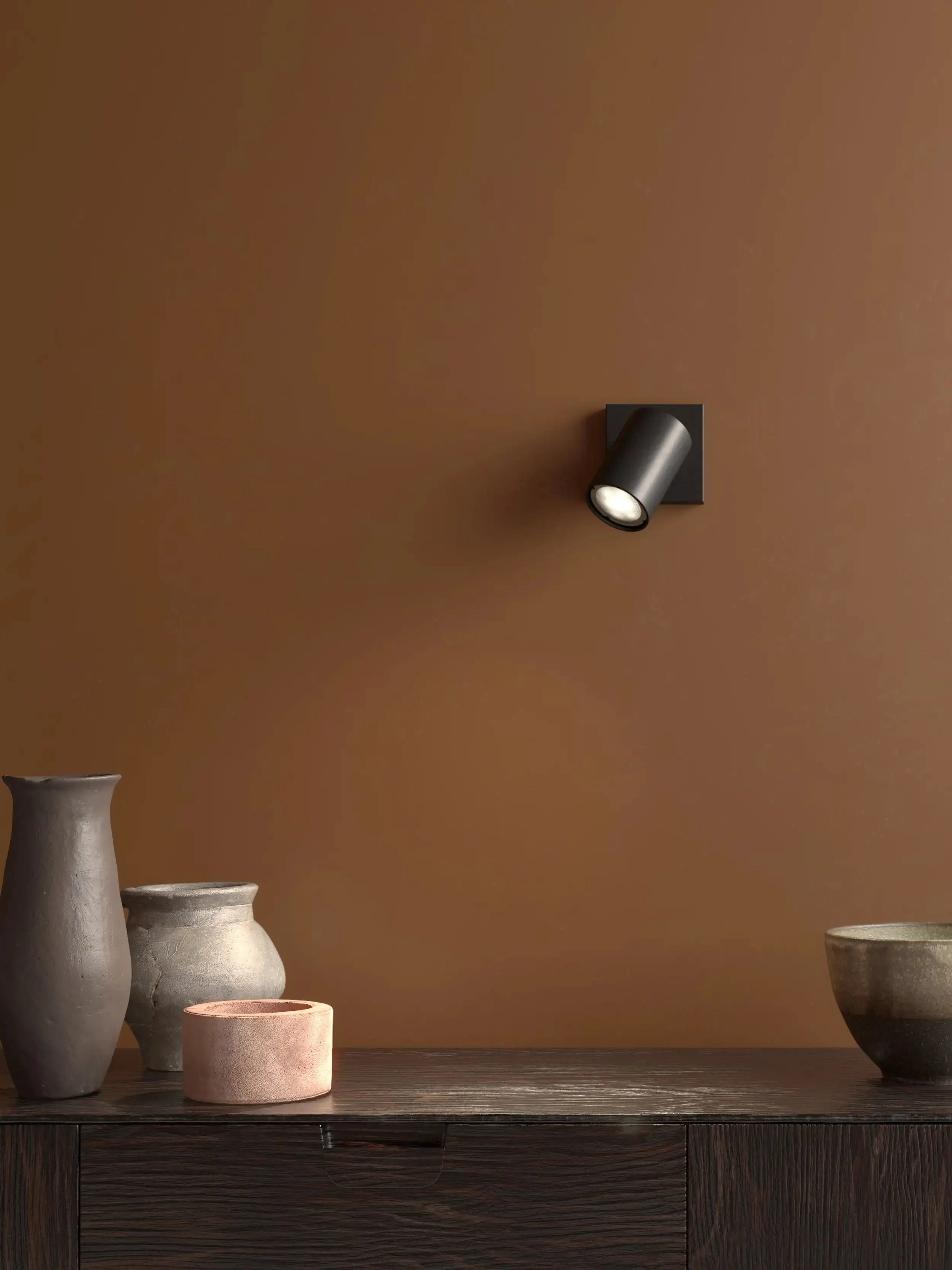 Ascoli Single Ceiling/Wall Mountable Spotlight - Various Finishes - Image 7